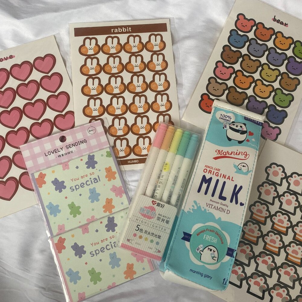 cute stationery bundle